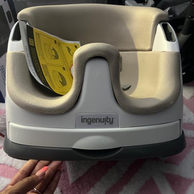 Ingenuity Baby Base 2 in 1 Booster Feeding And Floor Seat With