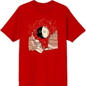 Celestial Tropics Canyon Adult Crew Neck Short Sleeve Tee - 1 of 2