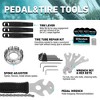 Generic 41 Pieces Bike Repair Tools, Complete Bike Tools Kit with Storage Box - 3 of 4
