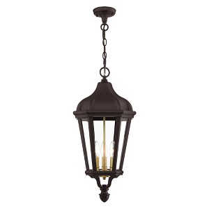 Livex Lighting Morgan 3 - Light Pendant in  Bronze - 1 of 4