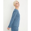 Hanes Originals Tri-Blend Women's Long Sleeve T-Shirt, Relaxed Fit - 2 of 4