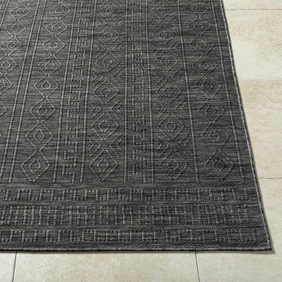 Hauteloom Nuela Black Area Rug