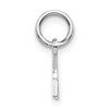 Black Bow Jewelry 14k White Gold I Love My Grandma Charm or Pendant, 15mm - 2 of 4
