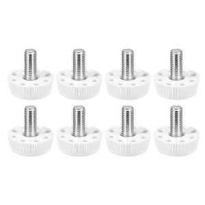 Unique Bargains Non-Skid Adjustable Furniture Leveling Feet with Threaded Stud for Chairs - 1 of 4
