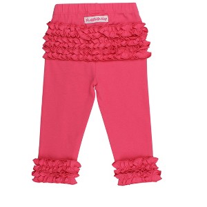 RuffleButts Baby/Toddler Girls Ruffle Leggings with Signature Rear Ruffles - 1 of 4