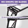 Liquid Stands Collapsible Piano Keyboard Stand - Adjustable & Portable Music Stand - Fits 54-88 Key Electric Digital Pianos - Musical Keyboard Table - 3 of 4