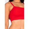 Slickblue Women's Ribbed Knit Cami Crop Top, Stretch Textured Fabric, Fitted Style, Multiple Colors Options, Size S-L - 4 of 4
