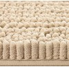 Home Mart Goods Birch Soft Cozy Plush Chenille Contour Bath Mat Bathroom Rug - 2 of 3