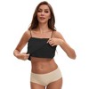 INSPIRE CHIC 3 Choice for Women's Square or V Neck Cami Vest Wide Strap Light Sleeveless Tank Camisoles - 4 of 4