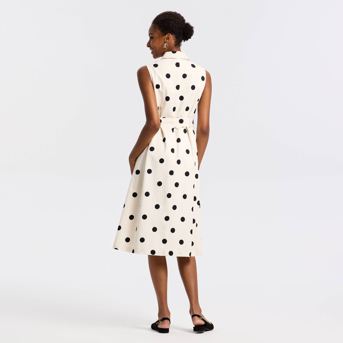 Women's Belted Midi Shirtdress - A New Day™ - thumbnail 5