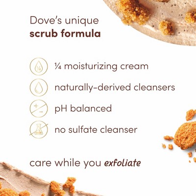 Dove Brown Sugar &#38; Coconut Butter Exfoliating Body Scrub - 10.5 oz_3