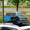 VEVOR Roof Rack Cargo Basket, 46" x 36" x 4.5" Rooftop Cargo Carrier, Heavy-duty 200 LBS Capacity Universal Roof Rack Basket, Luggage Holder, Black - 2 of 4