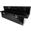 60 Inch Heavy Duty Aluminum Stripes Plated Tool Box Waterproof Storage Toolbox with Lock for RV ATV Trailer Truck - 2 of 4