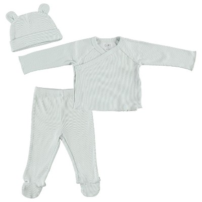 Kyle & Deena Gender Neutral Clothes Newborn Footed Pants bodysuit Set