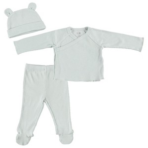 Kyle & Deena Gender Neutral Clothes Newborn Footed Pants bodysuit Set - 1 of 3