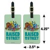 Sesame Street Raised On The Street Luggage ID Tags Set of 2 - 4 of 4