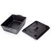 Petromax Loaf Pan with Lid, Large Cast Iron Bakeware Pan with Handles for Campfire or Home Kitchen, Pre-Seasoned, Also Use Lid for Cooking, 5.8 Quart - 2 of 4