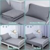 Biloban-Toddler Bedding Sets, Crib Sheet Set, Comforter, Flat Sheet, Fitted Sheet Ultra Soft Micro Fiber 4 Pieces Set - Grey - 3 of 4