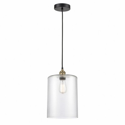 Cobbleskill - 1 Light Cord Hung Mini Pendant In Modern Style-15.75 Inches Tall and 9 Inches Wide