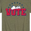 Boys' - Peanuts - Vote Snoopy Short Sleeve Graphic T-Shirt - 2 of 4