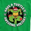 Men's - Teenage Mutant Ninja Turtles - Have A Turtley Awesome Holiday Short Sleeve Graphic T-Shirt - 2 of 4