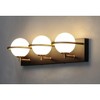 Maxim Lighting Revolve 3 - Light Vanity in  Black/Gold - 4 of 4
