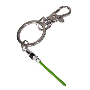 SalesOne LLC Star Wars Yoda Lightsaber Stainless Steel Keychain - 1 of 3