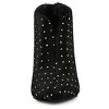 Allegra K Women's V-Shaped Cutout Pointed Toe Stiletto Heel Ankle Boots - 3 of 4
