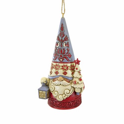 Jim Shore 4.5 Inch Nordic Noel Gnome Tree Ornament Heartwood Creek Tree Ornaments