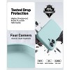BONGEEK Compatible with iPhone 16 Plus Case, Compatible with MagSafe, Shockproof Magnetic Silicone Case ,[2 Pack Screen Protectors], Mint Green - 4 of 4
