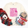 Simply Sage Market You're Like Really Pretty Lips Garment Dyed Long Sleeve - 2XL - Ivory - 3 of 4