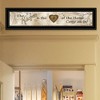 "Love of Nature Kitchen / Heart of Then Home" by Artisan Trendy Decor 4U, Ready to Hang Framed Print, Black Frame - 3 of 4