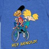 Boys' - Hey Arnold! - Arnold and Gerald on Bike Short Sleeve Graphic T-Shirt - 2 of 4