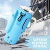 BABYYER Water Bottle Carrier Bag with Phone Pocket for Stanley 40oz Tumbler Neoprene Water Bottle Holder Pouch - 2 of 4