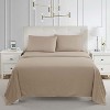 Nestl 4 Piece Bed Sheet Set, Deep Pocket Extra Soft Microfiber Sheets - image 3 of 4