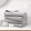 Piccocasa 100% Combed Cotton Soft 600 Gsm Absorbent Lightweight Shower Towel  Set 8 Pcs Champagne : Target