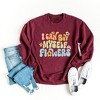 Simply Sage Market Women's Graphic Sweatshirt I Can Buy Myself Flowers Colorful - 3 of 4