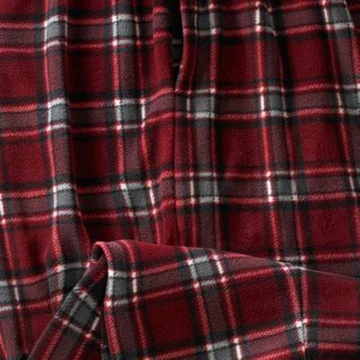 rich burgundy plaid