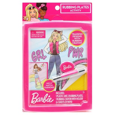 Disney Rubbing Plates - Barbie Activity Kits