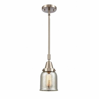 Bell - 1 Light Stem Hung Mini Pendant In Industrial Style-11.13 Inches Tall and 5 Inches Wide