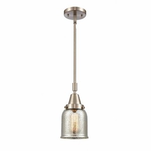 Bell - 1 Light Stem Hung Mini Pendant In Industrial Style-11.13 Inches Tall and 5 Inches Wide - 1 of 1