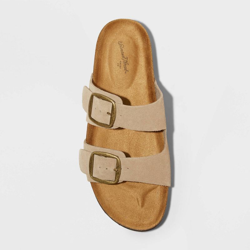 Women's Devin Two Band Footbed Sandals - Universal Thread™, 4 of 10