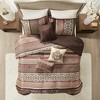 Gulches 7 Piece Comforter Set Red King - 3 of 4