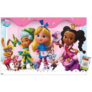 Trends International Disney Alice's Wonderland Bakery - Group Unframed Wall Poster Prints - 1 of 4