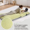 Hachikiko 3-in-1 Waterproof Bean Bag Sofa - Adjustable Backrest Floor Chair, Removable Ultra-Soft Cover for Indoor/Outdoor Use (Green, 37.4") - 4 of 4