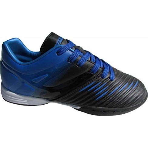 Vizari Kids Liga Indoor Soccer Shoes Blue Black 3.5