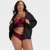 Women's Satin Lightly Lined Lingerie Corset - Auden™ - 3 of 3
