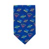 Jacob Alexander Men's Happy Hanukkah Novelty Extra Long Necktie - Royal Blue - 4 of 4
