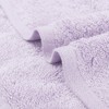 Unique Bargains Hotel Spa Bathroom Highly Absorbent Quick Drying Solid Cotton Washcloths 6 Packs - 4 of 4