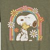 Boys' - Peanuts - Retro Flower Rainbow Short Sleeve Graphic T-Shirt - 2 of 4